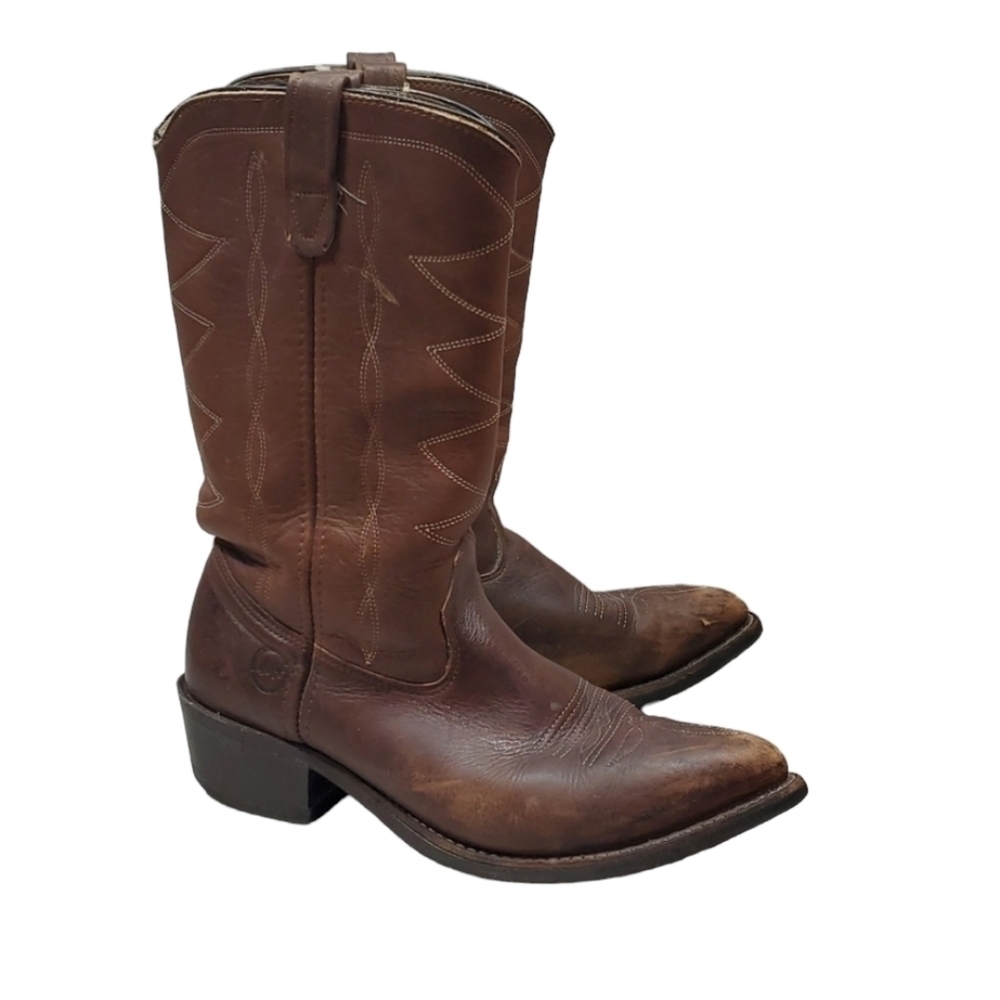 Double H Mens Cowboy V7395267 Western Leather boots shoes sz 9